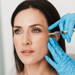 Woman Getting Botox